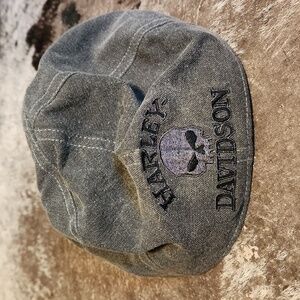 Harley Davidson newsboy cap